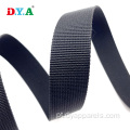 Correia de nylon web 25mm preto 1 &quot;polegada de nylon webbing